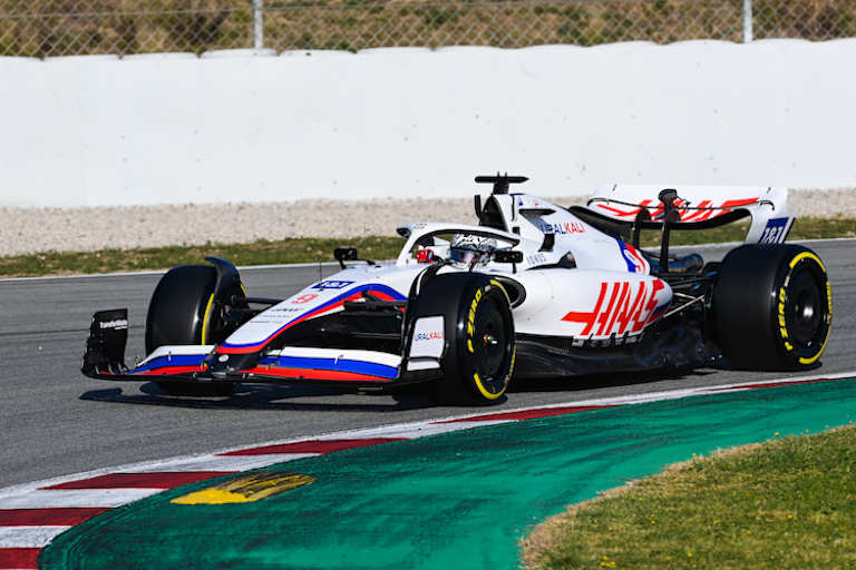 So fuhr Haas am 24. Februar