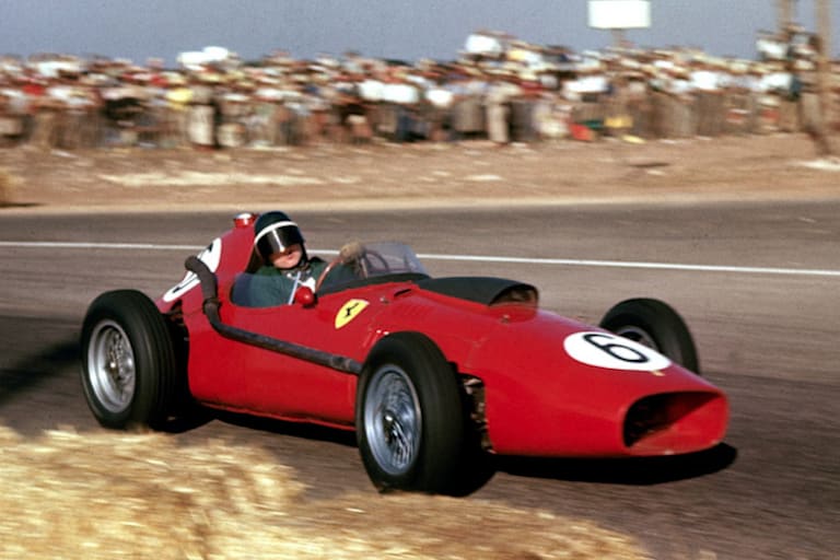 Mike Hawthorn in Marokko 1958