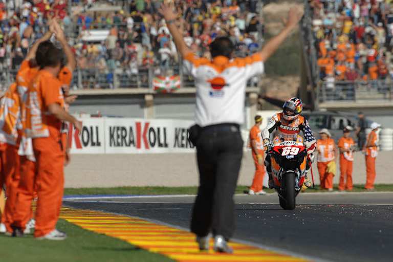 2006 sicherte sich Hayden mit dem WM-Titel einen Platz in den MotoGP-Geschichtsbüchern