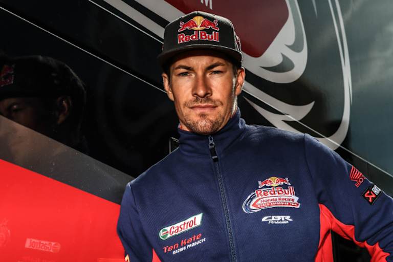 Nicky Hayden 2017 auf der Red-Bull-Honda