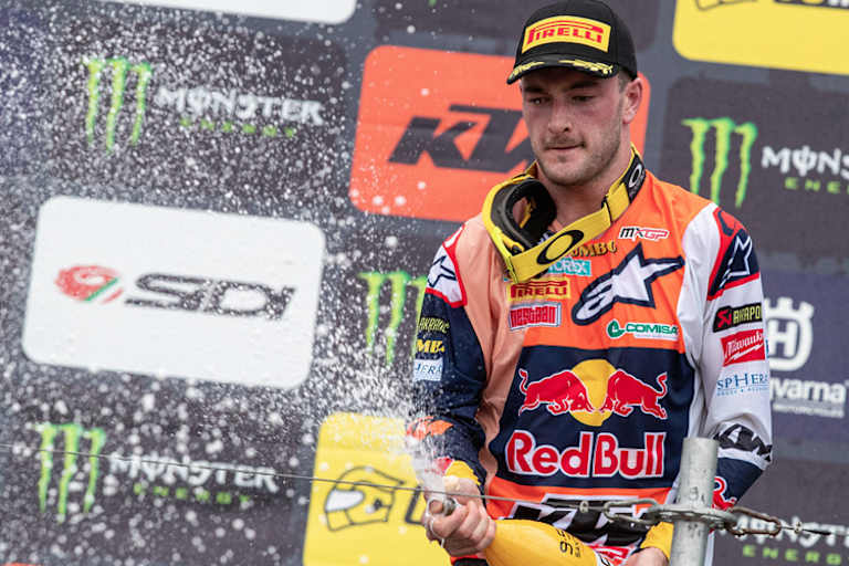 Jeffrey Herlings gewann in Riola Sardo und übernahm die WM-Führung