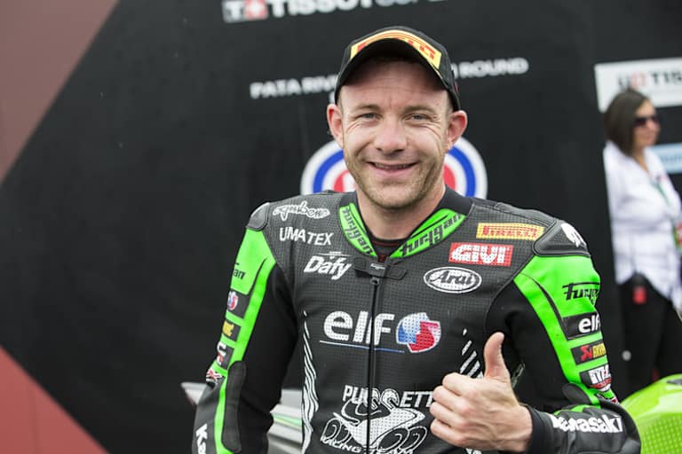 Lucas Mahias kann auf seine starken Teamkollegen vertrauen: Alex Lowes und Jonathan Rea kennen sich in Suzuka aus