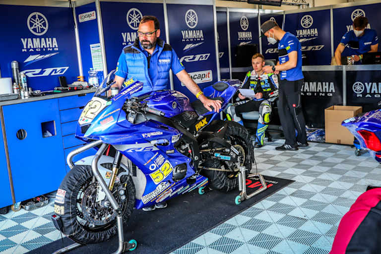 In der Box des Schnellsten