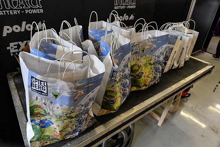 So wurden die Teammitglieder von Liqui-Moly-Intact zuletzt in Spielberg verpflegt: Take-away im Paddock
