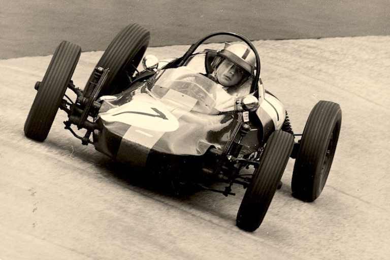 Günther Huber 1967 auf dem Nürburgring