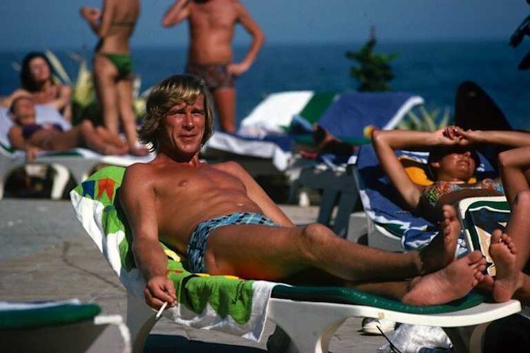 Relaxen vor dem Grossen Preis von Brasilien 1978