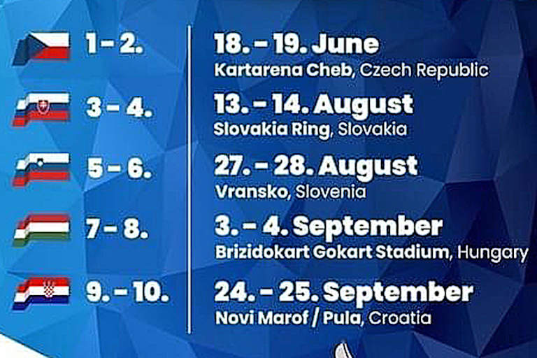 Die Termine des Mini GP