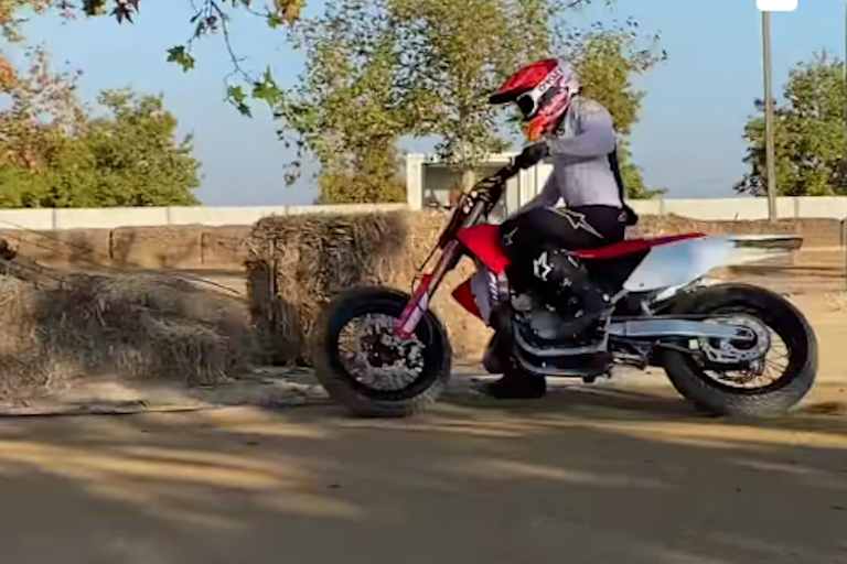 Marc Márquez auf der Honda CR 250R