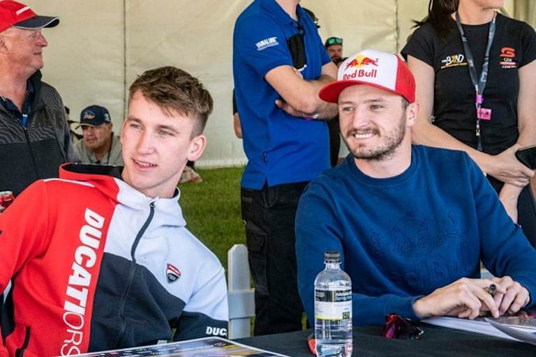 Oli Bayliss und Jack Miller 