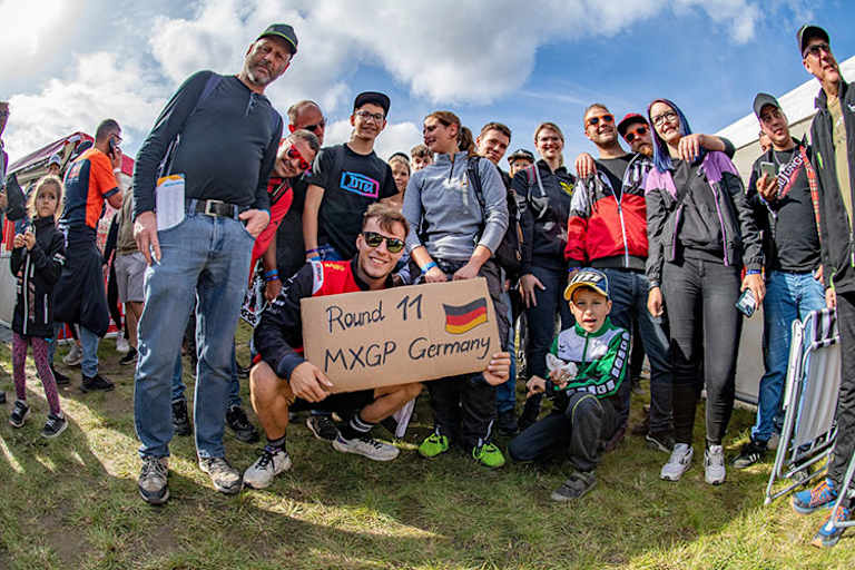 Die Cross-Fans kamen in Scharen zum deutschen MXGP-WM-Lauf