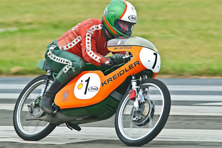 Bei Classic-Rennen war Jan de Vries ein gern gesehener Gast (hier 2009)