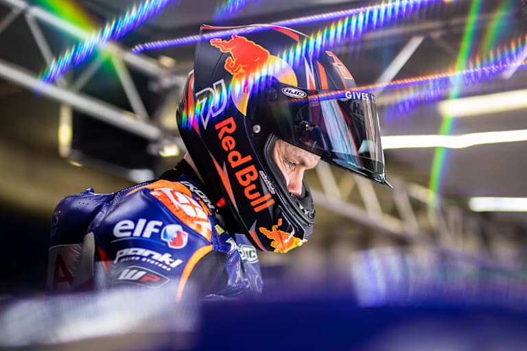 Mika Kallio war beim MotoGP-Finale in Portugal im Tech3-Leder im Einsatz