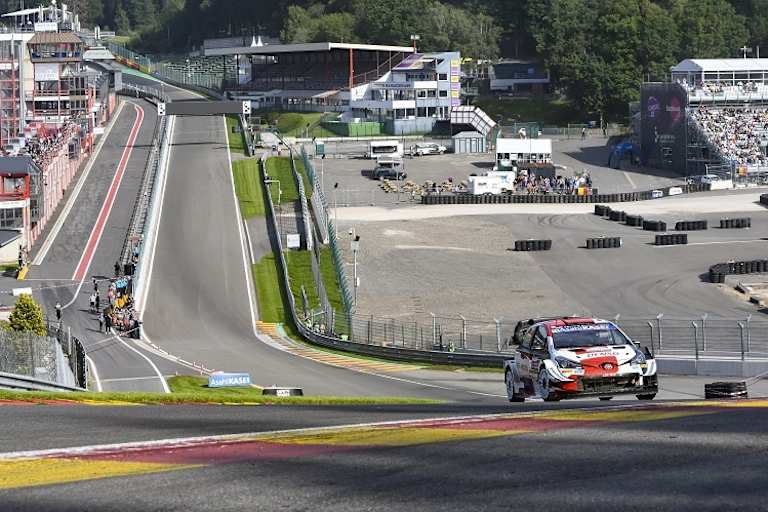 Kalle Rovanperä war bester Toyota-Pilot