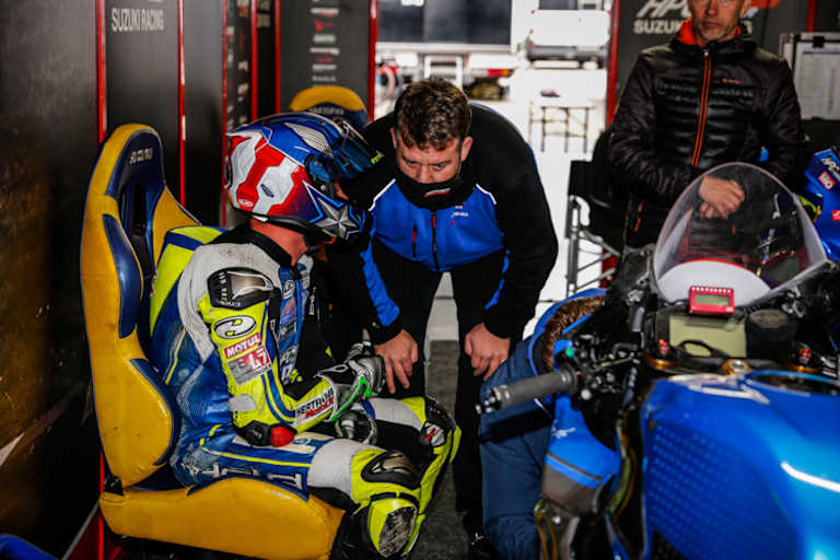 Daniel Kartheininger (li.) mit Denis Hertrampf