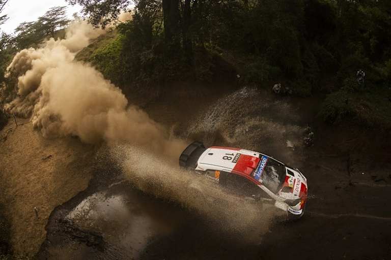 Takamoto Katsuta verteidigte Rang 2