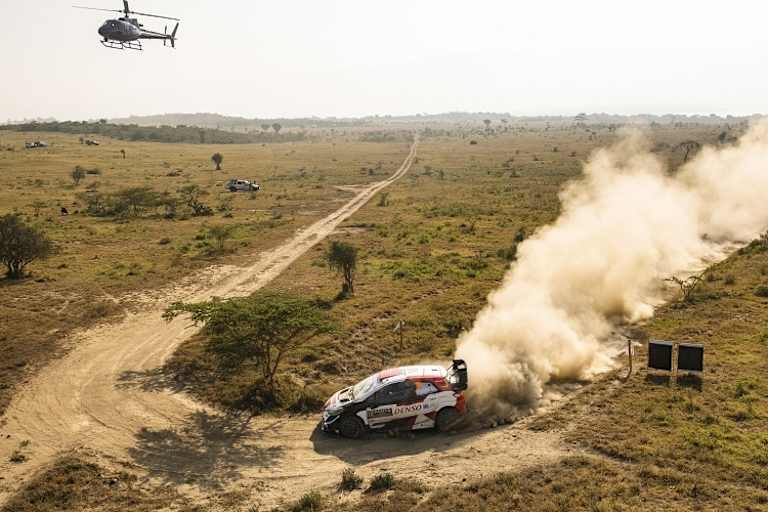 Takamoto Katsuta führt erstmals in der WM