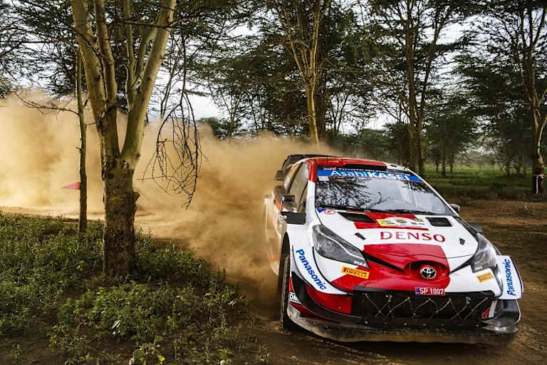 Takamoto Katsuta mit seiner bislang stärksten Leistung