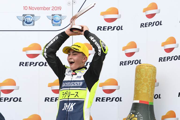 Adrian Fernandez fuhr zuvor in der Junioren-Weltmeisterschaft