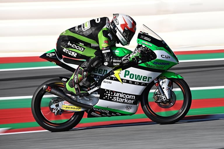 Maximilian Kofler kollidierte in Q1