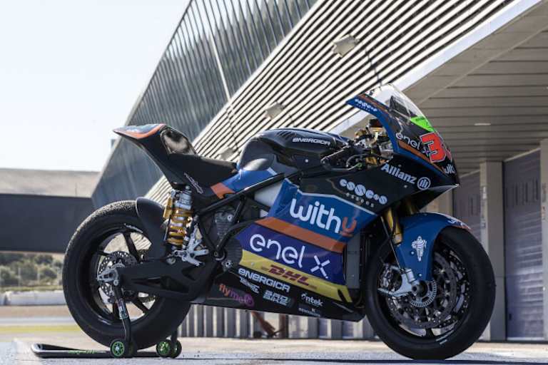 Die Energica Ego Corsa von WithU Motorsport wird nicht mehr von Bradley Smith gesteuert