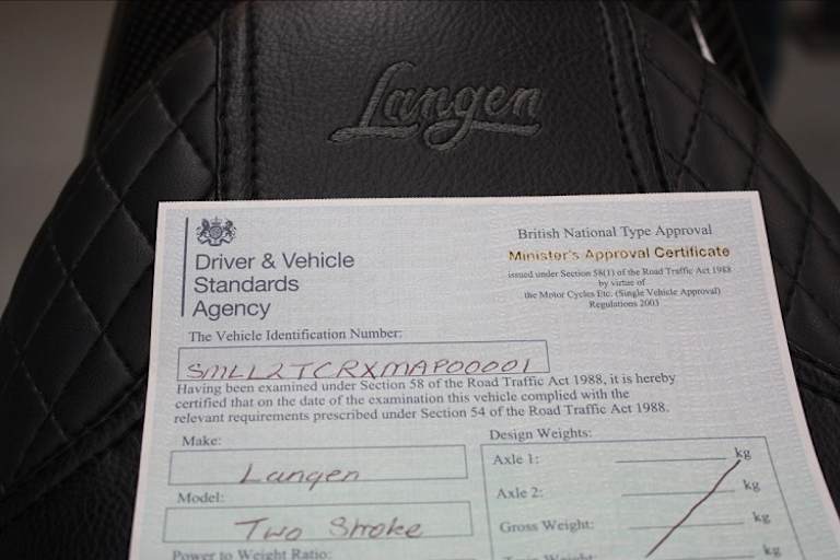 Innovativ: Der Motor der italienischen Manufaktur Vins Motorcycles besteht aus zwei gekoppelten Einzylinder-Zweitaktern