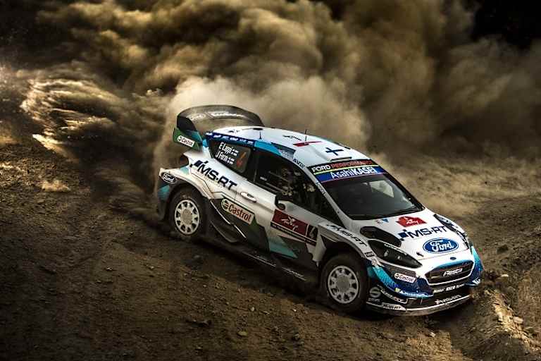 Reifenschäden bremsten Esapekka Lappi ein