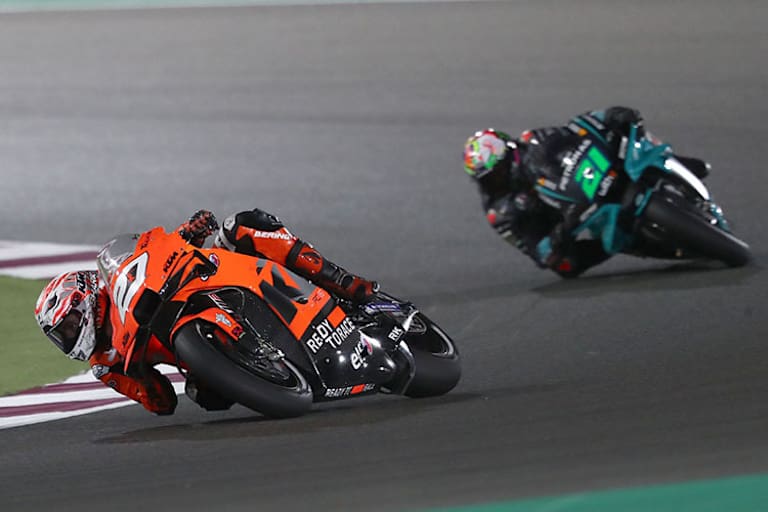 Lecuona (vor Morbidelli) blieb ohne Punkte