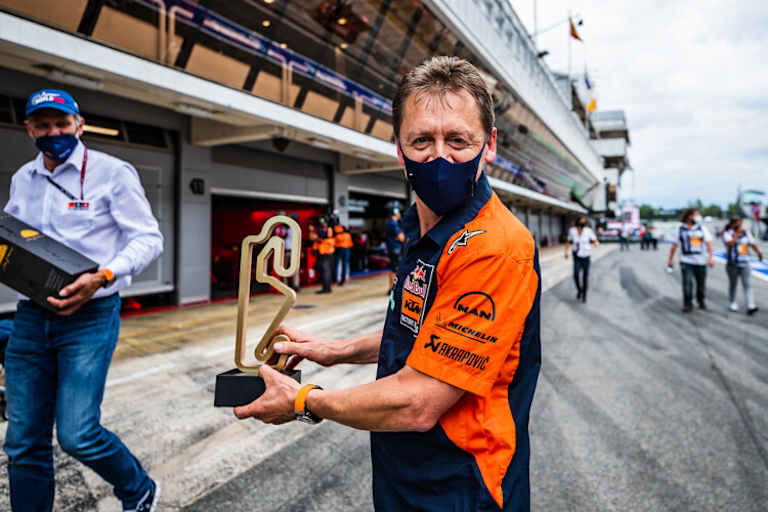 Mike Leitner beim Sieg von Oliveira in Catalunya 2021