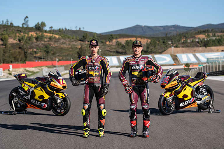 Das neue Marc VDS-Team: Tony Arbolino (links) und Sam Lowes
