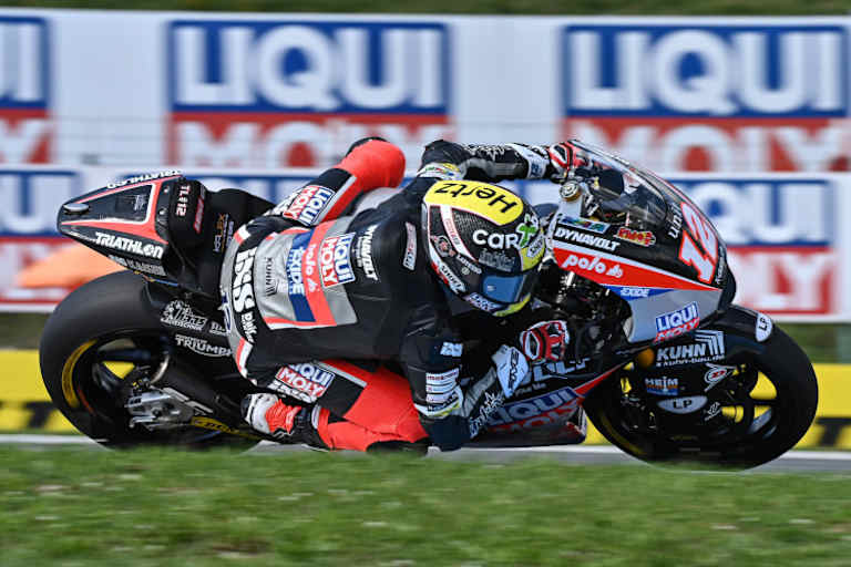 Tom Lüthi hat auch noch Mühe