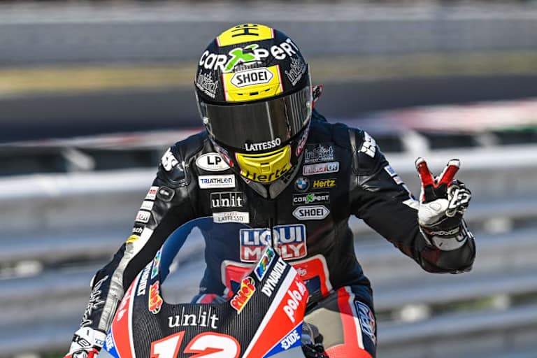 Platz 2 konnte Tom Lüthi am Nachmittag nicht mehr halten