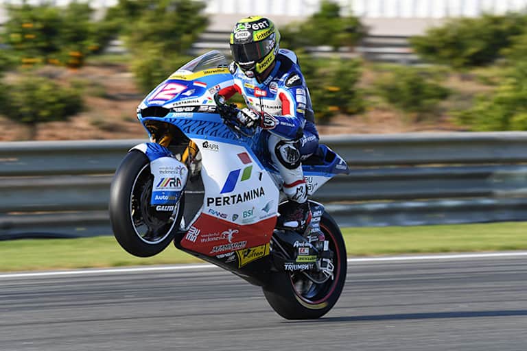 Tom Lüthi nach seinem letzten Qualifying