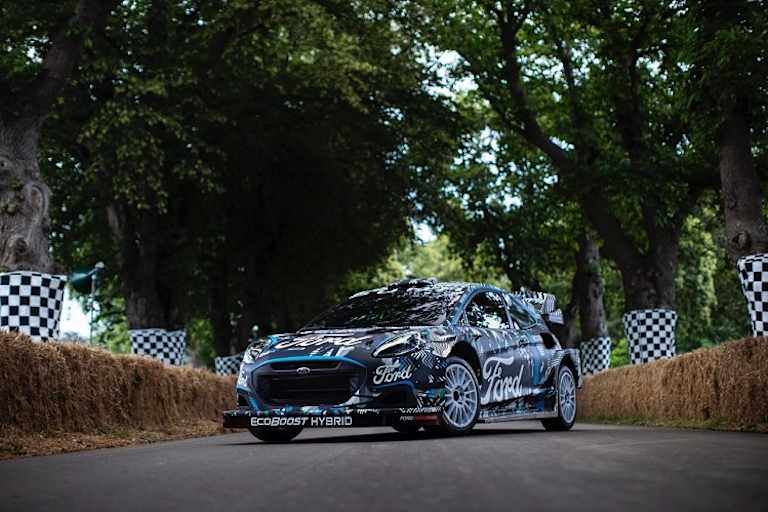 Der Puma Rally1 mit Hybrid-Technologie