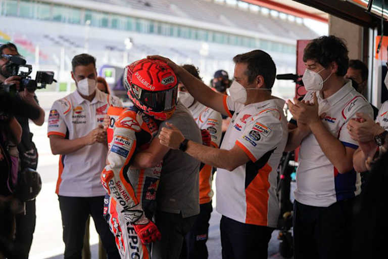 Marc Márquez: Freude bei der Rückkehr nach Platz 7