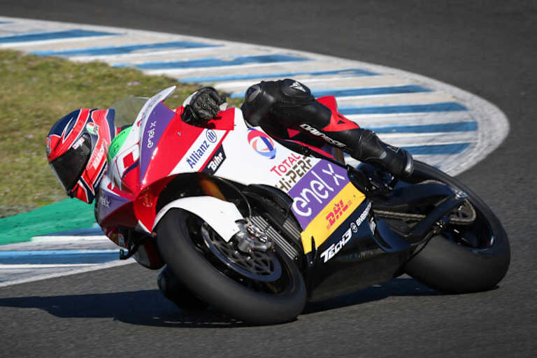 Tommaso Marcon beim Jerez-Test