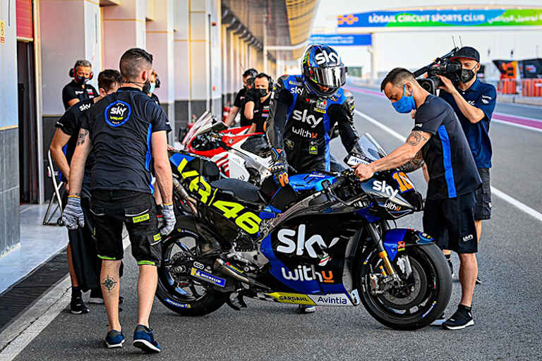 Luca Martini auf der Sky-VR46-Ducati von Esponsorama