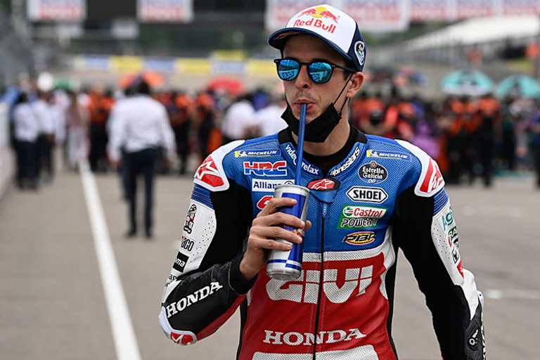 Alex Márquez: Beim Fight gegen Petrucci gestürzt