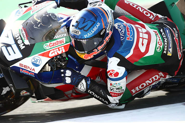 Alex Márquez auf der Castrol-LCR-Honda