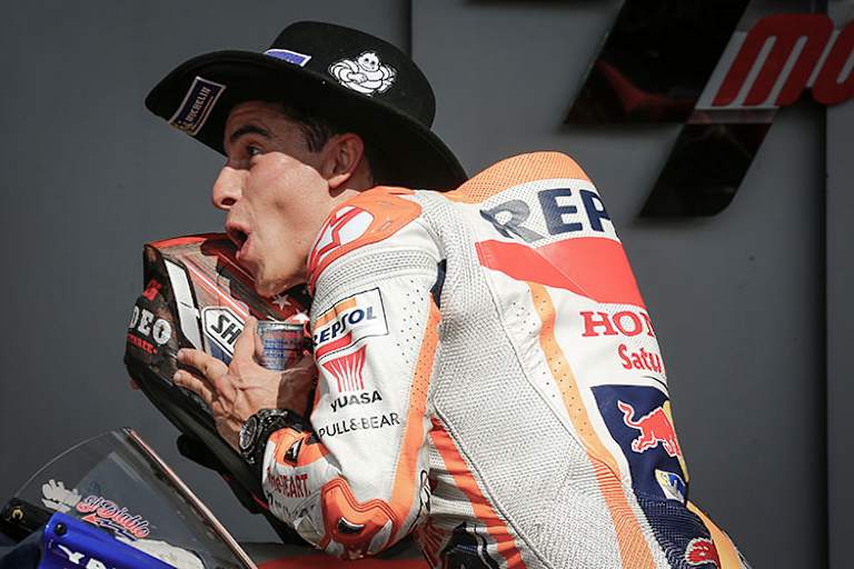 Triumph in Austin: Marc Márquez
