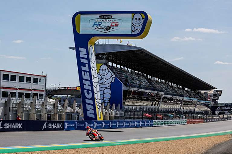 Marc Márquez auf dem Circuit Bugatti