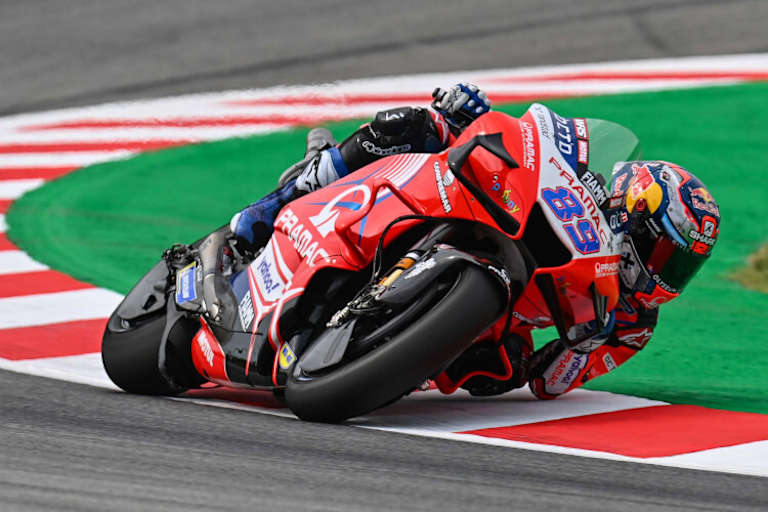 Die Schräglagen hat MotoGP-Rookie Martin schon wieder drauf