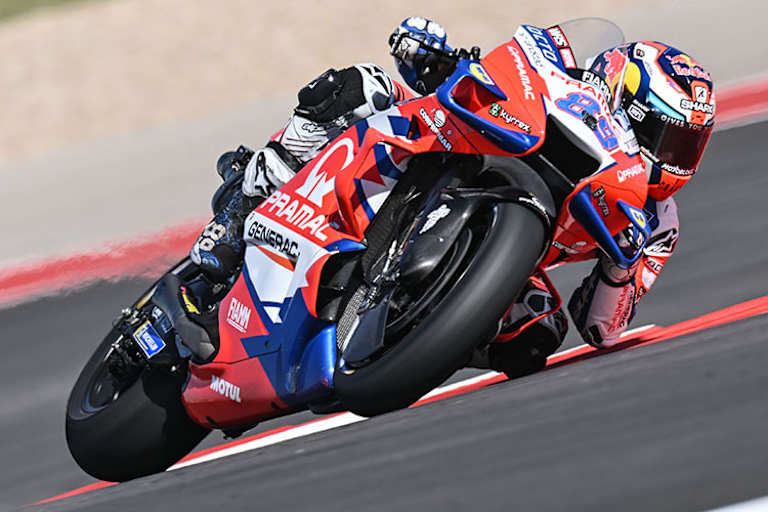 Jorge Martin steht auf dem ersten Startplatz