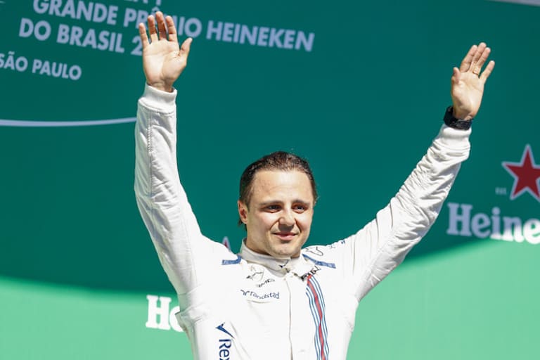 Felipe Massa 2017 bei seinem letzten Formel-1-Auftritt in Interlagos