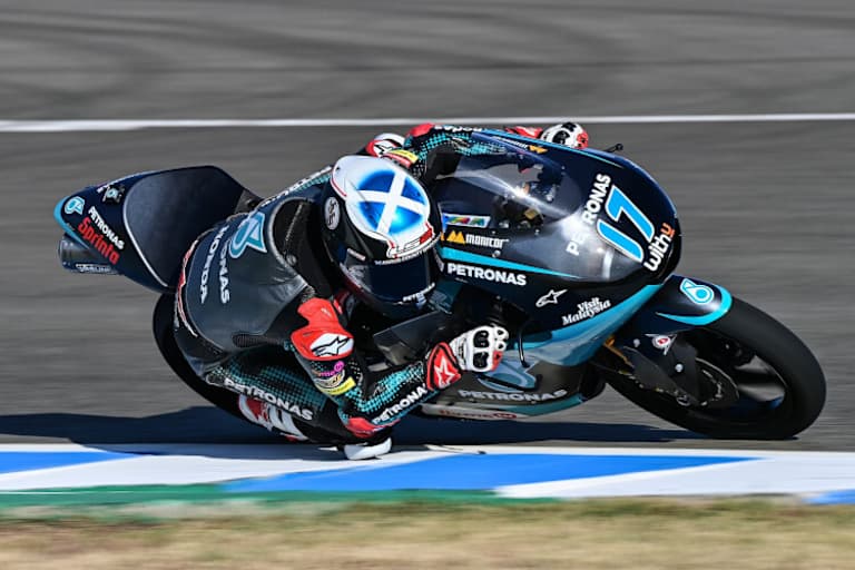 John McPhee legte am Mittwoch mit Bestzeit los