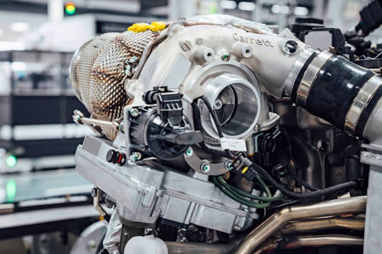 Der Turbolader für die Serie