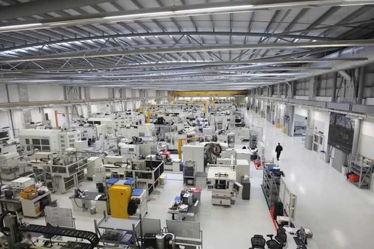 Blick ins Mercedes-Werk