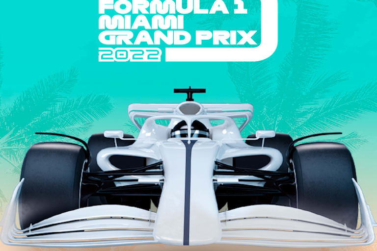 So wird für den Miami-GP geworben