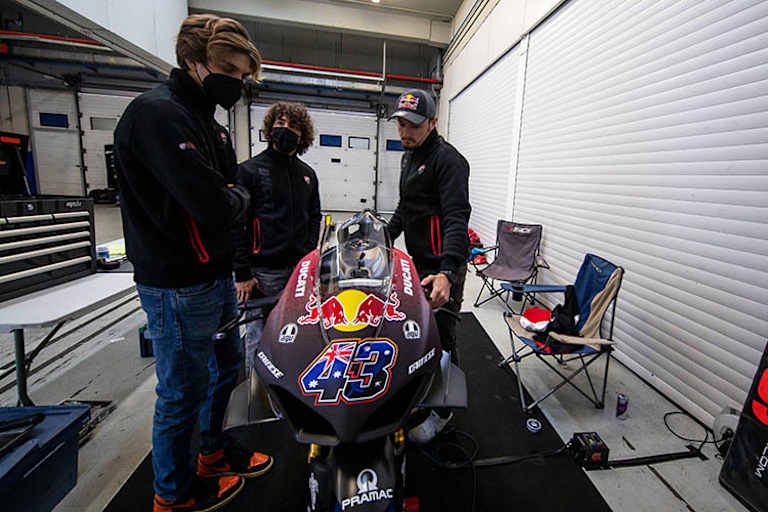 Jack Miller mit seiner Panigale V4S