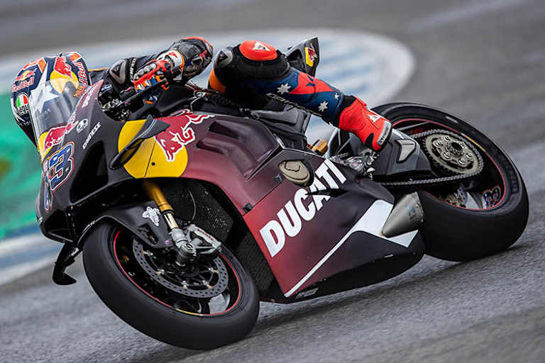 Jack Miller fuhr die Panigale letzte Woche auch in Jerez