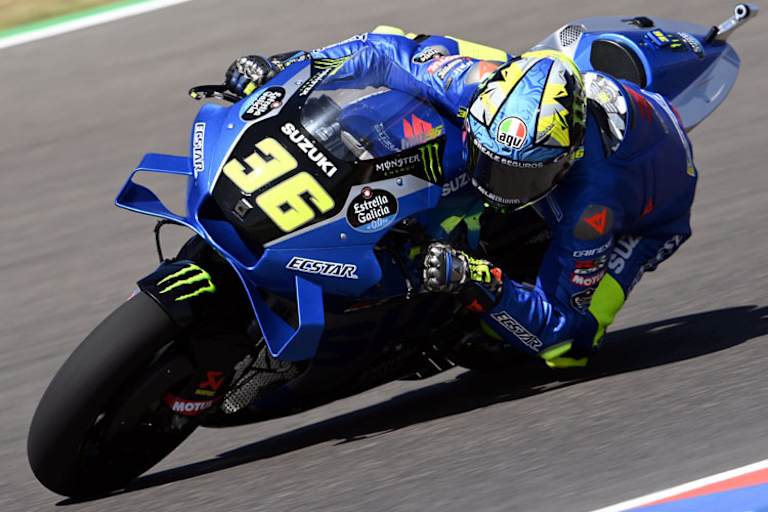 Joan Mir holte sich mit dem Ersatz-Motorrad den achten Startplatz